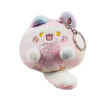 Купить Брелок Kawaii Котенок градиент (текстиль) (14см) — Фото №1