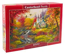 Купить Пазл Castorland, 1000 элементов - Золотая осень — Фото №1