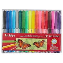 Купить Фломастеры Art idea, 18 цветов — Фото №1