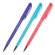 Купить Ручка шариковая синяя Bruno Visconti "SoftWrite Joy-Rio", 0.5 мм — Фото №1