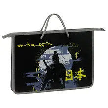 Купить Папка для тетрадей А4 "Samurai" пластик, текст.ручки — Фото №1