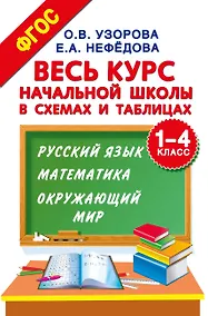 Купить Весь курс начальной школы в схемах и таблицах. 1-4 класс. Русский язык, математика, окружающий мир — Фото №1