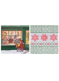 Купить Набор салфеток для декупажа Рождественский магазин 2 шт. (611530/SDL098300) (упаковка) — Фото №1