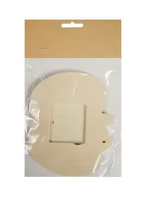 Купить Заготовка для фоторамки в пакете с хедером (фанера), яблоко, 11,5*10 см (11-24942-J8) — Фото №1