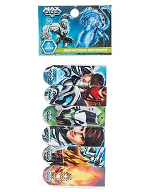 Купить Centrum Закладка для книг магнитная Max Steel" 6шт в блистере 85817" — Фото №1
