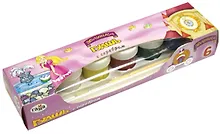 Купить Краски гуашевые 05цв +гель(серебро) 20мл, "Золушка" к/к., кисть, Гамма — Фото №1