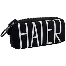 Купить Пенал с большой молнией "Hater", 21.5 х 10.5 см — Фото №1