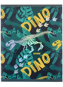 Купить Тетрадь в клетку Listoff, "Динозавры", 48 листов, в ассортименте — Фото №1