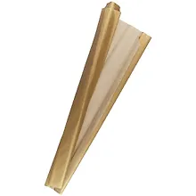 Купить Гофрированная бумага «Жёлтый металлик», 50 х 250 см — Фото №1