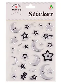 Купить Наклейки PVC Звезды, микс — Фото №1