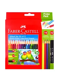 Купить Карандаши цветные Faber-Castell, 18 цветов — Фото №1