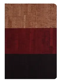 Купить Ежедневник недат. А5 160л "Эко" бежевый+красный+коричневый, кожзам, тв.переплет, офсет, ляссе, Escalada — Фото №1