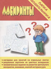 Купить Лабиринты. Папка дошкольника. Материалы для занятий на отдельных листах — Фото №1