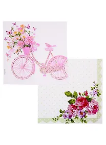 Купить Набор салфеток для декупажа В цветах 2 шт. 1333255/SDL973000 — Фото №1