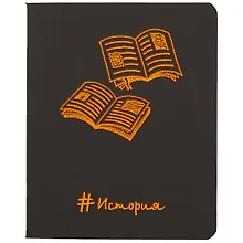 Купить Тетрадь предметная «Неоновые акценты. История» 48 листов в клетку, со справочными материалами - Paper Art — Фото №1