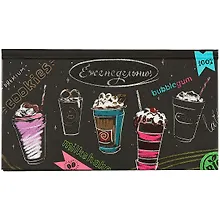 Купить Планинг недат. 64л "Молочные коктейли" карманный, 7БЦ, выб.лак, мат.лам. — Фото №1
