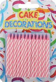 Купить Набор свечей для торта (24шт) (6см) (HF1024B) — Фото №1