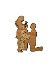 Купить Магнит Двое с розой (SV0005) (75х50) — Фото №1