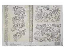 Купить ДРУГИЕ ЛЮДИ Рисовая бумага А4 Узоры ч/б na4200 — Фото №1