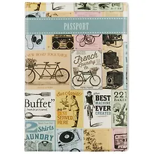 Купить Обложка для паспорта Старинная реклама (ПВХ бокс) — Фото №1