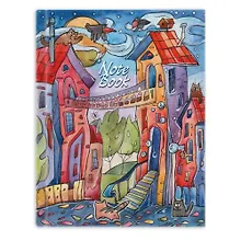 Купить Записная книжка, Феникс+, А6 117*151мм, 96стр. ВОЛШЕБНЫЙ ГОРОД 7БЦ, голографическая пленка 48114 — Фото №1