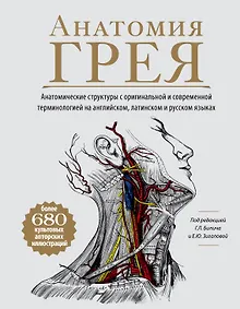 Купить Анатомия Грея. Анатомические структуры с оригинальной и современной терминологией на английском, латинском и русском языках — Фото №1