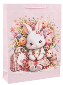 Купить Пакет А3 42,5*33*10 "Bunny" дет., бум.мат.ламинат — Фото №1