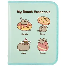 Купить Папка для тетрадей А5 "Pusheen" пластик, молния с трёх сторон — Фото №1