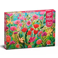 Купить Пазл Cherry Pazzl "Цветочная фантазия", 1000 деталей — Фото №1