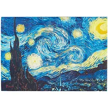 Купить Папка-конверт А4 на кнопке "Звездная ночь" — Фото №1