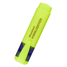 Купить Текстовыделитель GoodMark, желтый 1-5 мм — Фото №1