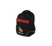 Купить Рюкзак "Calm capy" 2отд., 41*28*17см, 3 кармана, светящийся — Фото №1