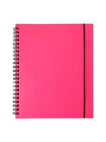 Купить Тетрадь 80 листов, клетка, "Favorite Color. Neon Pink" спираль — Фото №1