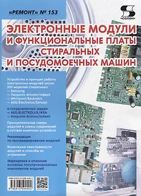 Купить Электронные модули и функциональные платы стиральных и посудомоечных машин — Фото №1