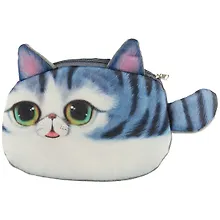 Купить Кошелек Кот лежащий 17*12см (флис) — Фото №1