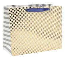 Купить Пакет А4 26*31*12 "Gold" нейтр., бум.мат.ламинат — Фото №1