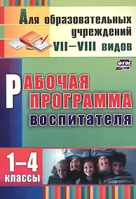 Купить Рабочая программа воспитателя 1-4 кл. (2 изд) (мДляОбрУчр7-8вид) Матвеева (ФГОС) (А4) (3465) — Фото №1