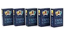 Купить Классическое Таро Уэйта (78 карт + инструкция для начинающих) (комплект из 5-ти одинаковых колод) — Фото №1
