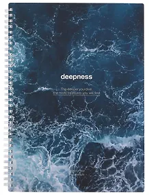 Купить Тетрадь А4 96л кл. "Ocean", пучина, карт.обл., спираль, ламинация — Фото №1