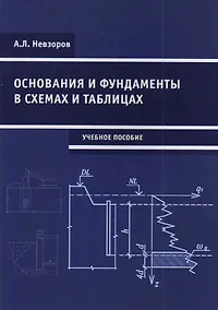 Купить Основания и фундаменты в схемах и таблицах. Учебное пособие — Фото №1