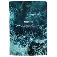 Купить Тетрадь «Peony», 48 листов в клетку, фиолетовый, скрепка — Фото №1