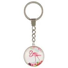 Купить Брелок Фламинго (стекло) (12-06737-HLN01) — Фото №1