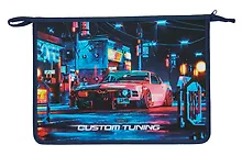 Купить Папка для тетрадей А4 "Ночной дрифт" 24,5*34*4см пластик, молния — Фото №1