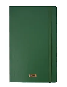 Купить Книга для записей А5 80л лин. "Elegance" зеленая, инт.переплет, Schiller — Фото №1