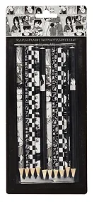 Купить Карандаши Yoi, "Аниме. Черно-белое", чернографитные 10 штук — Фото №1