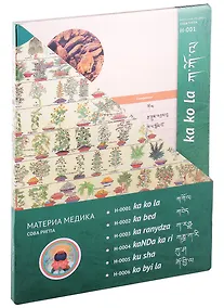 Купить Набор карточек "Материя медика Сова Ригпа" — Фото №1