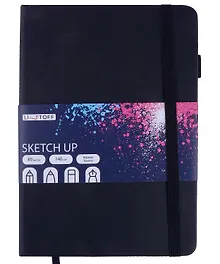 Купить Скетчбук "Sketch up. Черный", 148*210, 80 листов — Фото №1