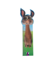 Купить Линейка закладка 3D Заяц (10см) (023) (Мир Открытий) — Фото №1