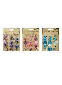 Купить Набор бумажных цветов, 15 шт., цвета ассорти (11-LA-S26044765PK15) — Фото №1