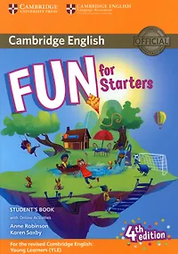 Купить Fun for Starters. Students Book with Online Activities with Audio — Фото №1